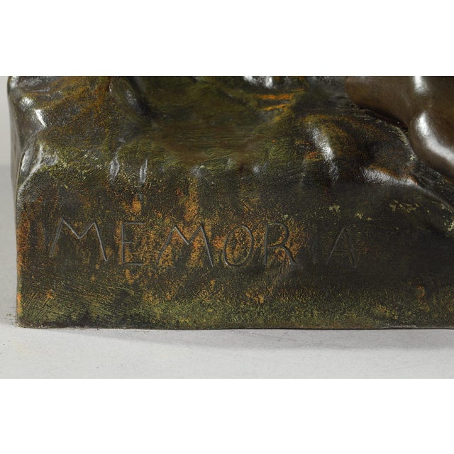 Patinated Bronze by Emile Louis Picault For Sale - Image 17 of 18