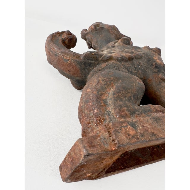 Architectural Elements Grips in Cast Iron, Set of 2, in Worn conditions. Designed 1920 to 1949