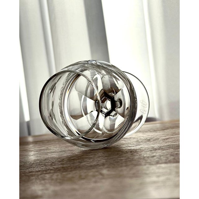 Vintage Hand Blown Cognac Glasses, Set of 7 For Sale - Image 11 of 12