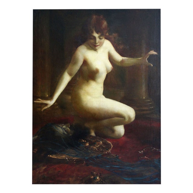 Eugen Ansen-Hofmann, Oriental Motif, Oil on Canvas For Sale