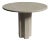 Arti Travertine Round Dining Table 40" For Sale