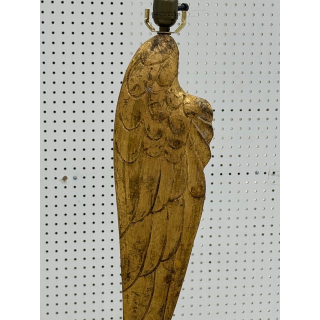 1970s 1970s Pair of Angel Wings Lamps For Sale - Image 5 of 9