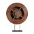 Wooden Wheel on Iron Base For Sale