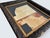 Abstract “Rodeo” Black Abstract Art in Antique Frame, Transitional Living Room Art by JTS For Sale - Image 3 of 10