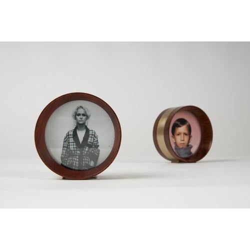 Circular Photo Frames by Ico Parisi for Stildomus, Set of 2 For Sale - Image 4 of 10