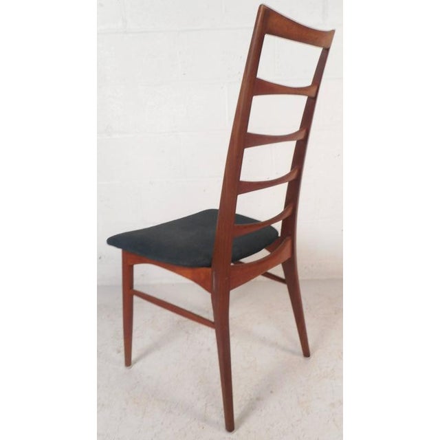 Niels Kofoed Mid-Century Modern Ladder Back Dining Chairs ...