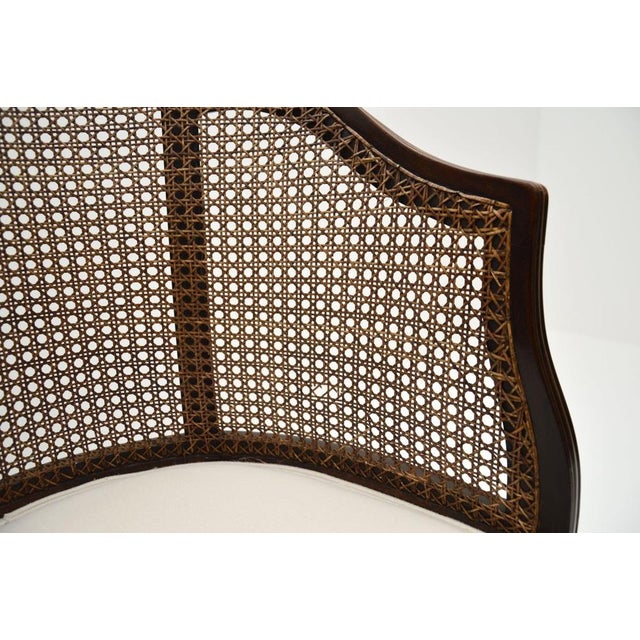 Antique Edwardian Caned Armchair, 1900s For Sale - Image 11 of 12