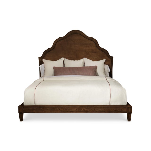 This piece is available only as shown, and will ship in 2-3 weeks. This elegant bed from the Century Furniture Casa Bella...
