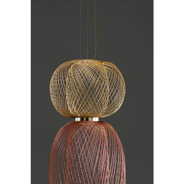 Top 45 / Bottom 90 Suspension Lamp by Stephen Burks for Parachilna For Sale - Image 10 of 14