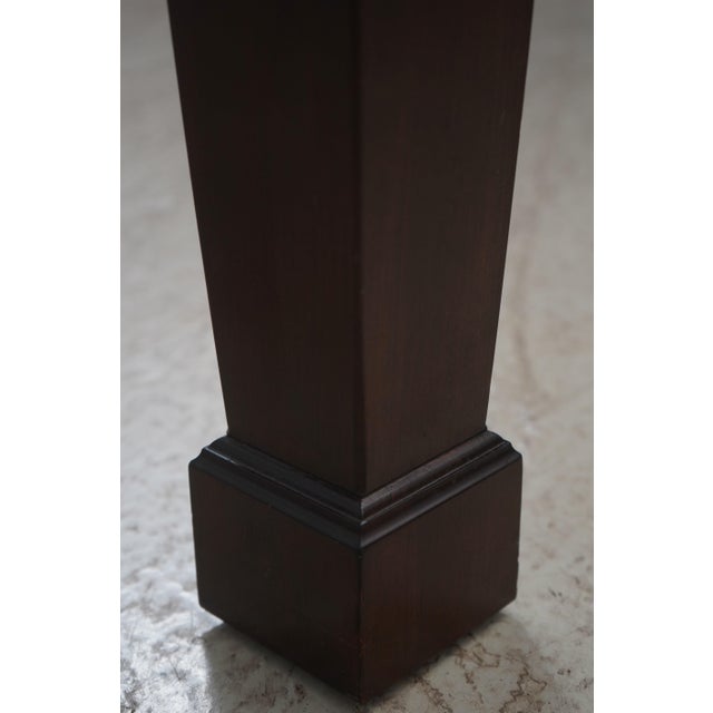 Brown Ethan Allen King Size Georgian Court Cherry Poster Bed For Sale - Image 8 of 18