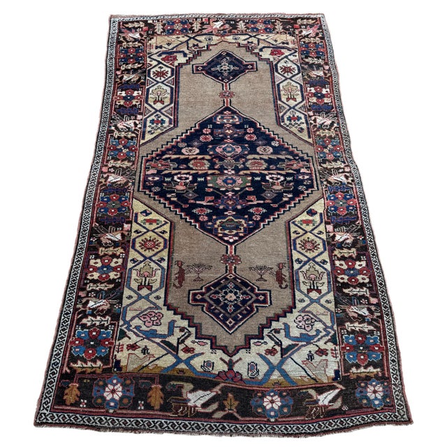 Antique Bidjar Rug, 1890s For Sale - Image 3 of 18