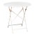 Vintage French Metal Folding Garden Table For Sale
