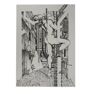 Francisco Melo, Not Futuristic, Lithograph For Sale