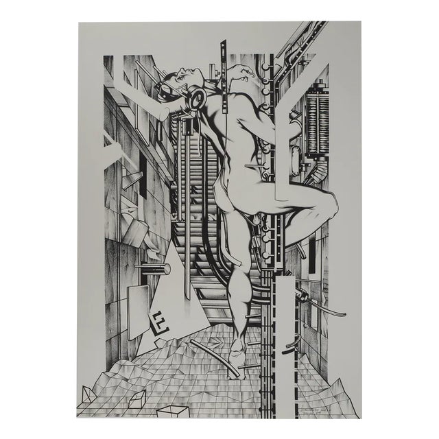 Francisco Melo, Not Futuristic, Lithograph For Sale