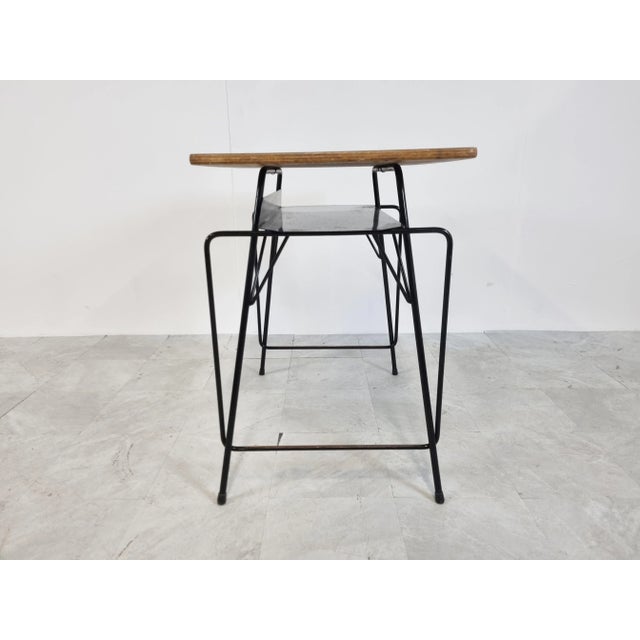 Mid-Century Desk by Willy Van Der Meeren for Tubax, 1950s For Sale - Image 9 of 11