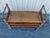 Brown Vintage English Mahogany Three Tier Trolley/Cart - Server For Sale - Image 8 of 8