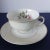 Charles Fields Haviland 1940s Charles Field Haviland Limoges French Porcelain Cups and Saucers Set With Creamer- 5 Pieces For Sale - Image 4 of 12