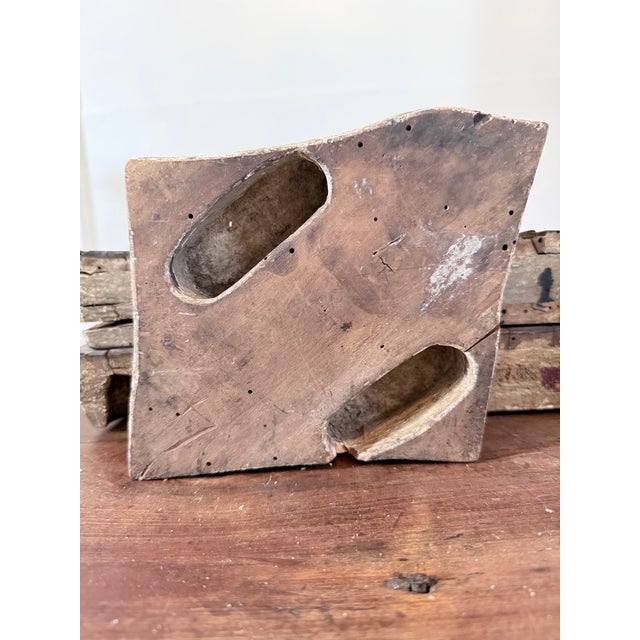 Set of Three 19th Century Numbered Wallpaper Printing Blocks, Victorian For Sale - Image 9 of 12