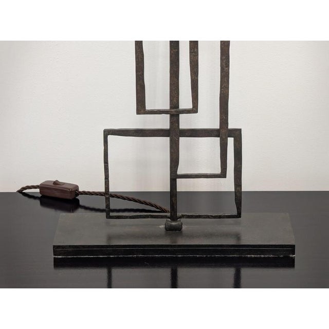 Metal Salperton Table Lamp from Porta Romana For Sale - Image 7 of 13