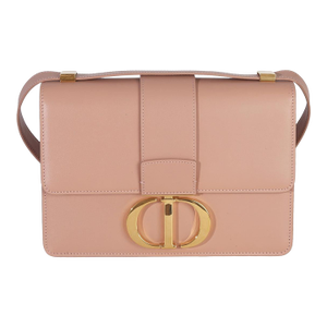 Beige Smooth Box Calfskin 30 Montaigne Flap Bag