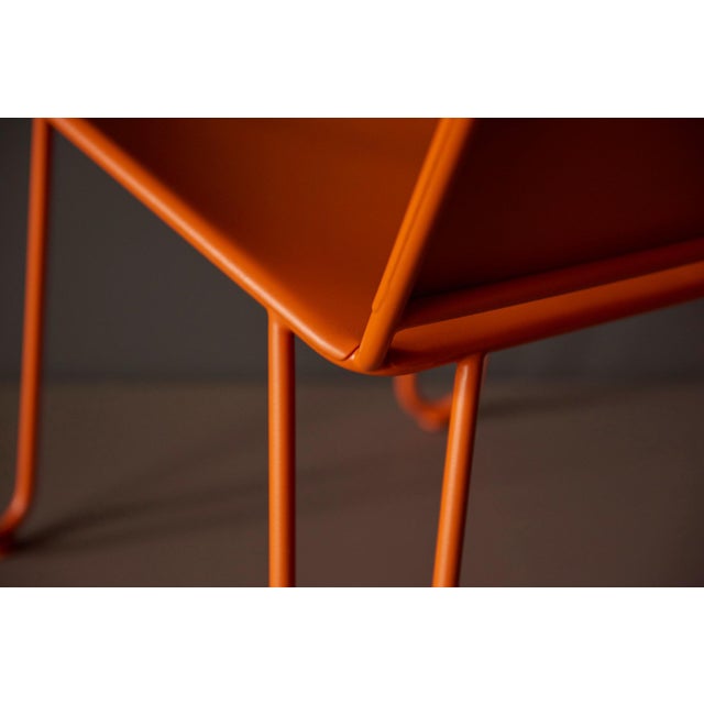 Metal Portola Chair by Gary Snyder, USA For Sale - Image 7 of 14