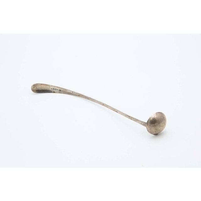 Right-Handed Silver Sauce Spoon For Sale - Image 4 of 4