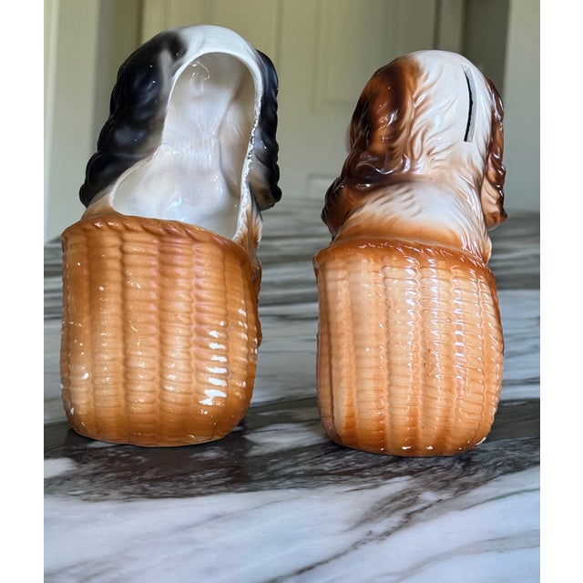 Made in Japan Mid-Century King Charles Spaniel Figures - A Pair For Sale In Seattle - Image 6 of 15