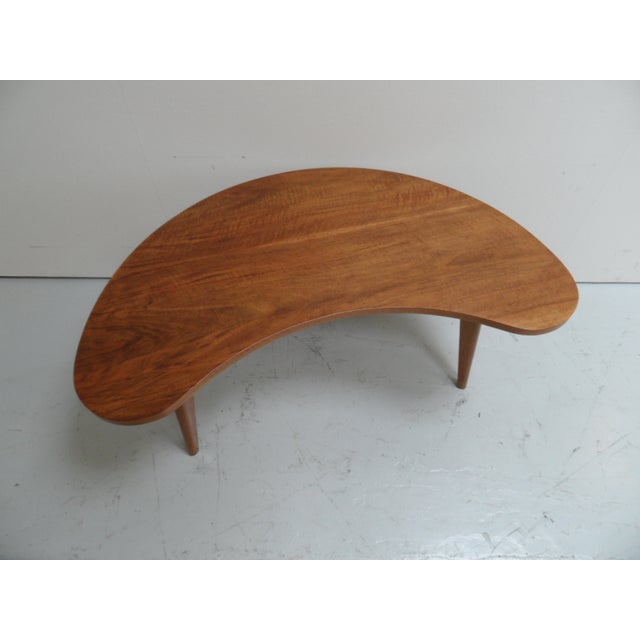 Mid-Century Moon-Shaped Coffee Table, 1950s For Sale - Image 6 of 13