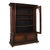 Brass Prometheus Classical Carved Walnut & Figural Inlaid Bookcase C1890 For Sale - Image 8 of 18