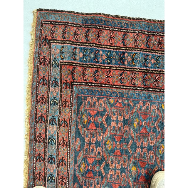 1940s Wonderful Bed of Tightly Packed Mini Trees or Shrubs Rug 4.5 x 6.6 For Sale - Image 4 of 7