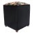 Shabby Chic Velvet Handmade Ottoman For Sale - Image 4 of 10