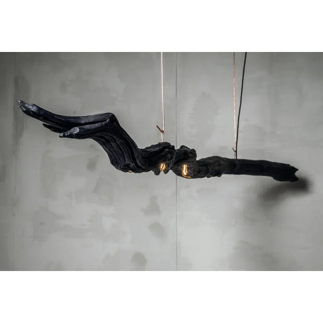 Light suspension, burning ego by wim verzantvoort, wdstck studio dimensions: 100 x 250 x 30 adjustable height material:...
