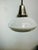 Vintage Hanging Light in White Opal Glass, 1950s For Sale - Image 4 of 12