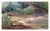 Mid Century Autumn Landscape, Showers Beneath San Gabriel Hills by Aletha Martin For Sale - Image 4 of 4