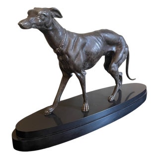 Art Deco Greyhound Statue, 1920s For Sale