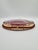 Red Ruby-Colored Wall Clock from UPG Halle, East Germany, 1960s-1970s For Sale - Image 8 of 13