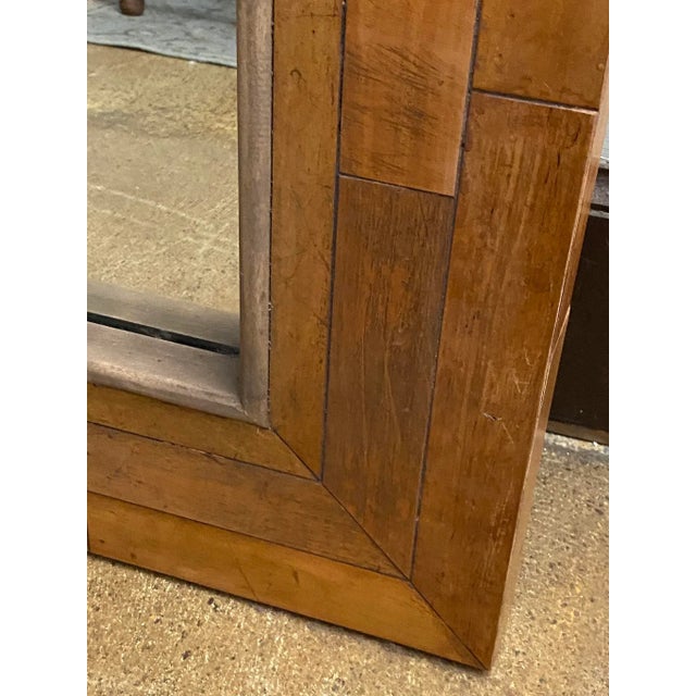 Timothy Oulton “Vintage Gym Floor” Square Mirror For Sale - Image 10 of 13