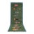 Koi Fish Olive Green Hand Knotted Runner Rug 2.6x10Ft. For Sale