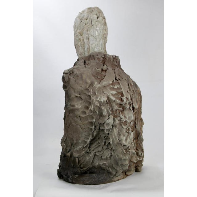 Figurative Ceramic Bust Sculpture by Óscar Aldonza Torres, 2021 For Sale - Image 4 of 18