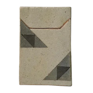 Danish Geometric Stoneware Trinket Box by Sten Børsting, 1990s