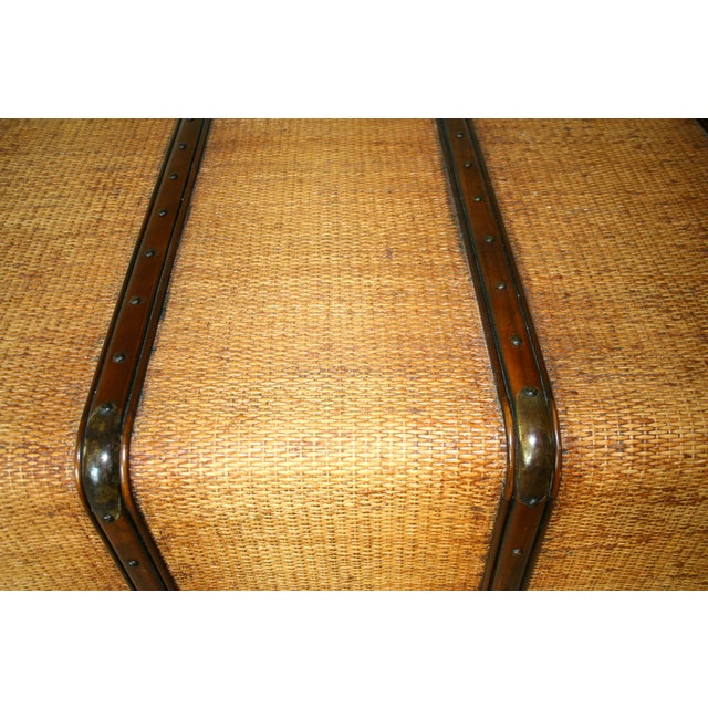 Cane Style Trunk Storage Coffee Table Chairish