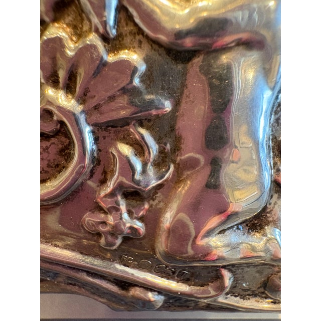 Sterling Silver Cherub Frame For Sale - Image 10 of 11
