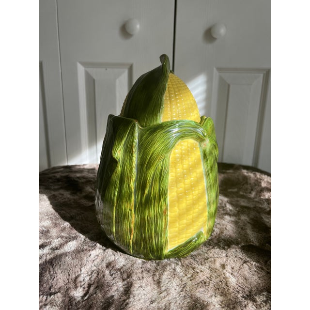 It’s Corn! A big lump of knobs…. It has the juice! Okay but how cute is the adorable corn cookie jar! Can be used in the...