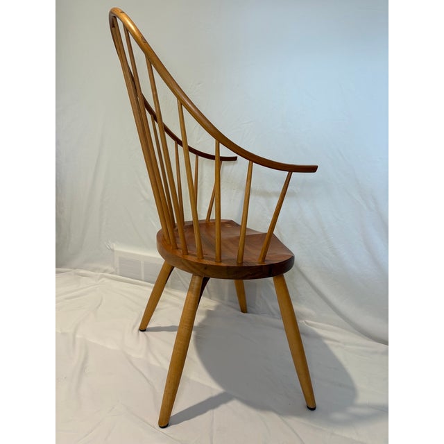Thos Moser Continuous Arm Chairs (2) For Sale - Image 9 of 14