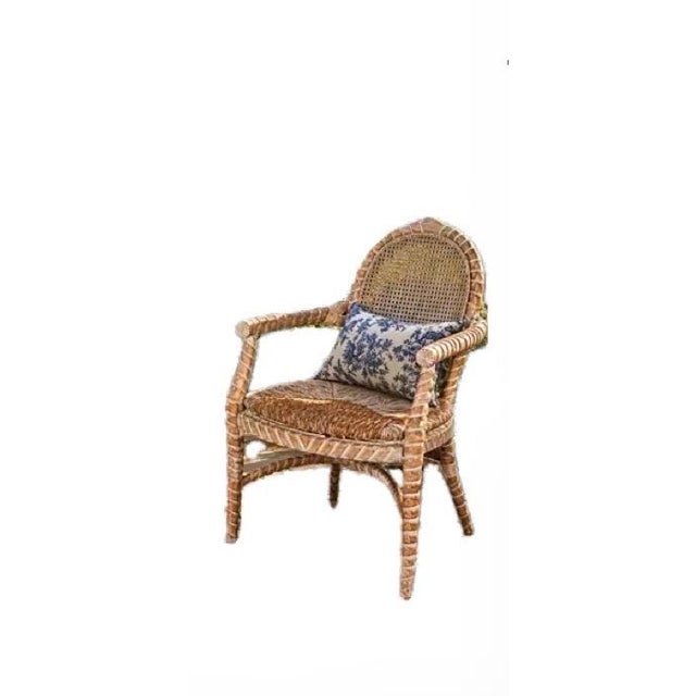 1970s 1970s Pair of McGuire Style Chairs For Sale - Image 5 of 7