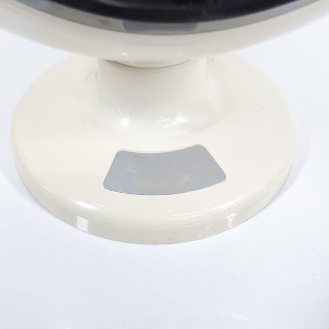AMBIANIC presents Vintage Personal Fan by WindSprint Hong Kong 8 w x 7 d x 10.5 h 2 speeds. Tulip base shape. White...
