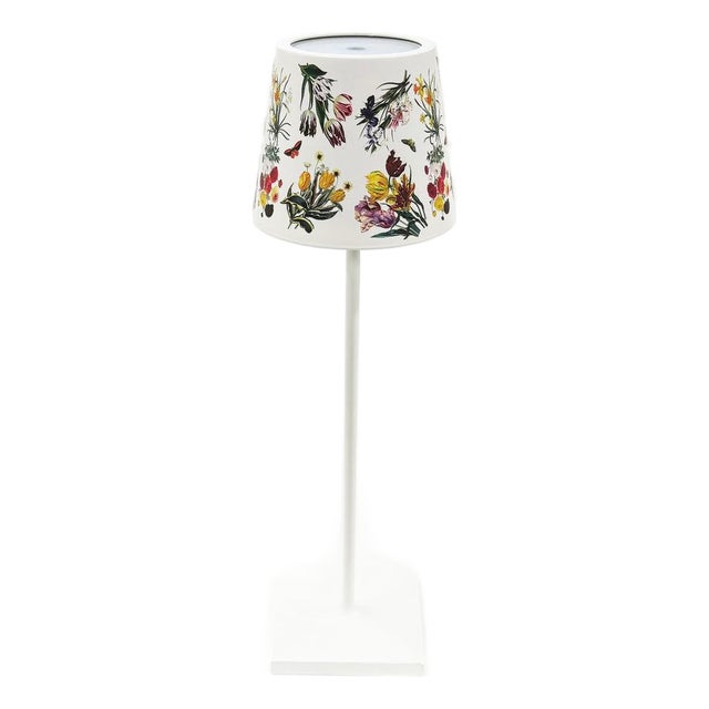 Flora Fauna White Poldina Pro Lamp For Sale
