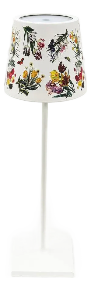 Flora Fauna White Poldina Pro Lamp