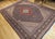 Persian Antique Tabriz Mahi Rug, Hand-Knotted Wool & Silk, Herati Geometric Pattern, 10x13 For Sale - Image 3 of 16