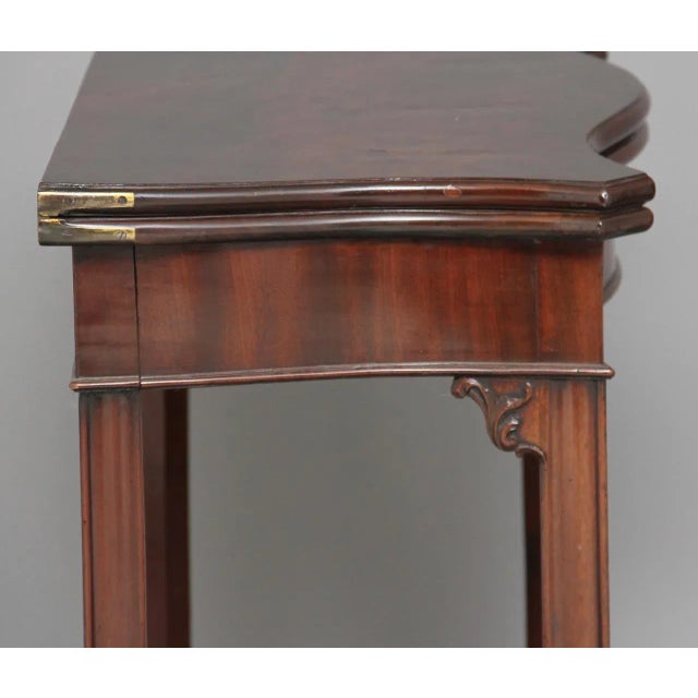 Brown Card Table, 1770s For Sale - Image 8 of 9